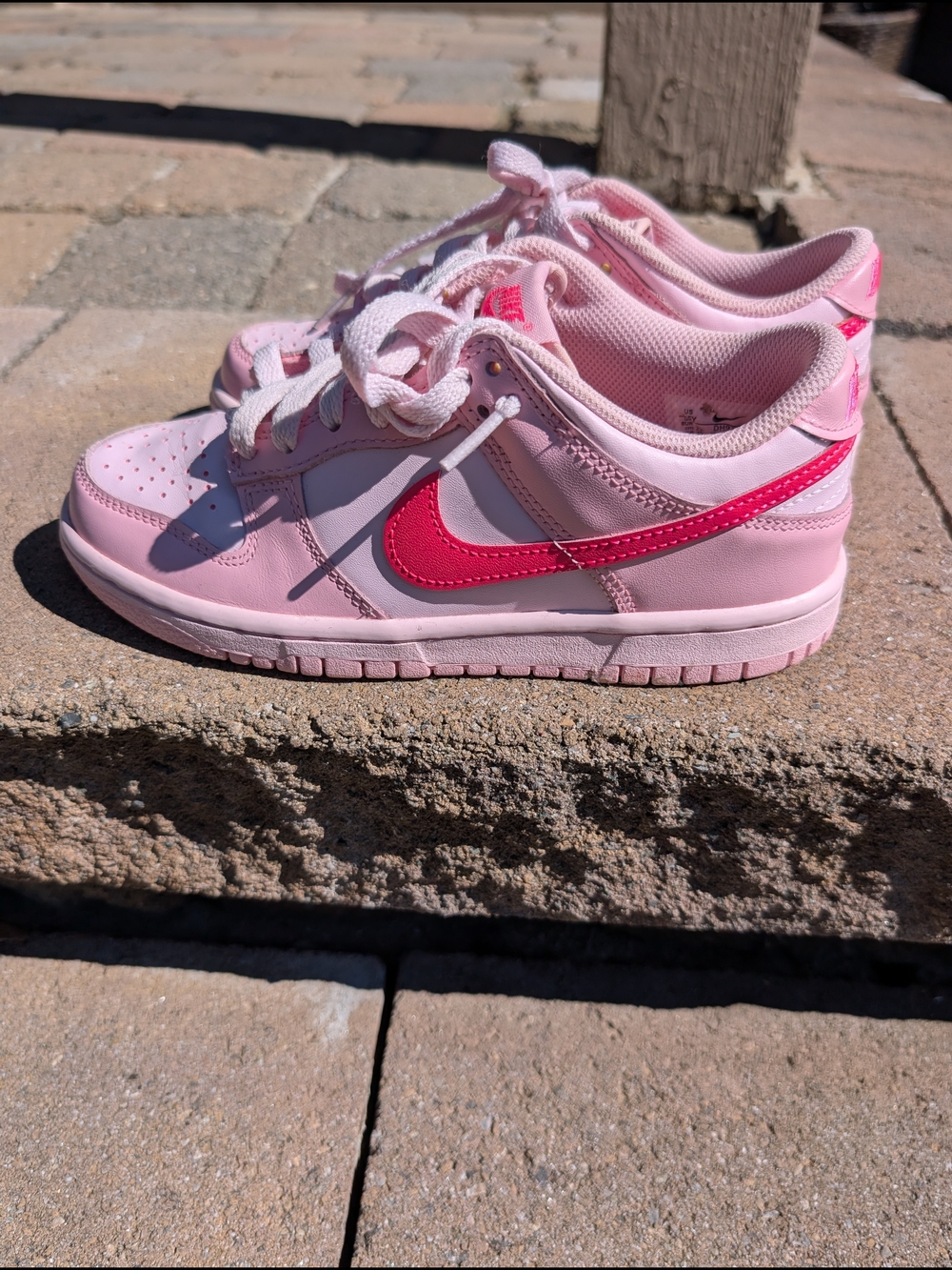Nike Pink Dunks Size 4.5Y